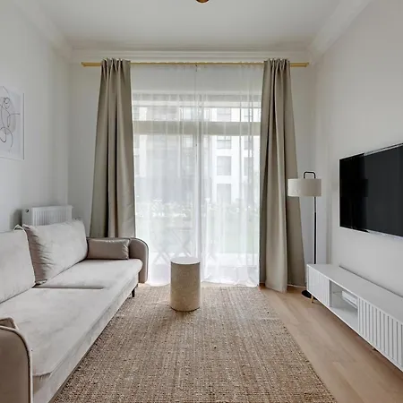 Lägenhet Zajezdnia Wrzeszcz Seaside & Parking By Downtown