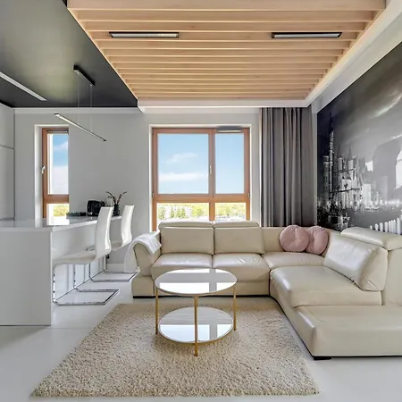 Lägenhet Zajezdnia Wrzeszcz Seaside & Parking By Downtown *